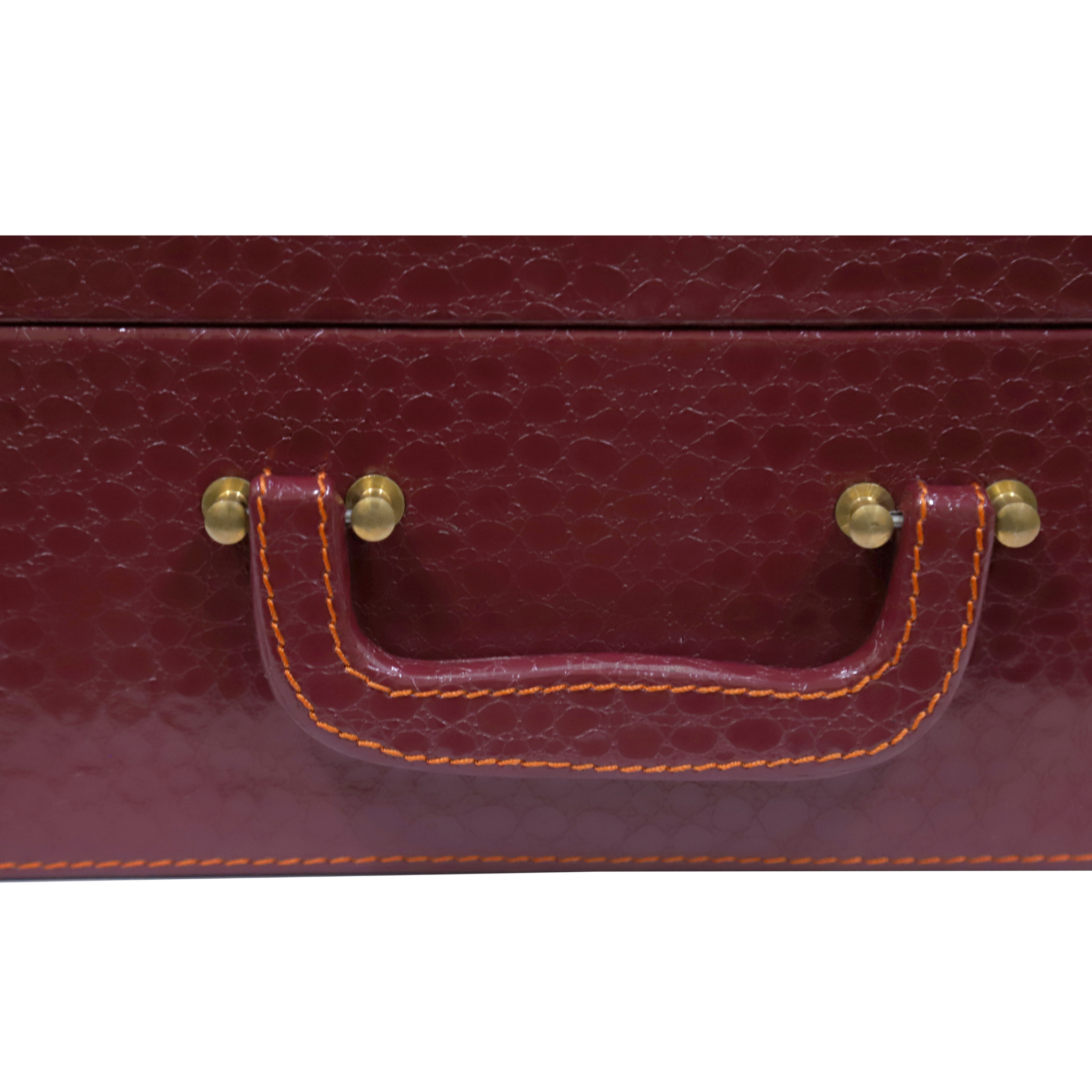 Cherry 6-Glass Wine Box