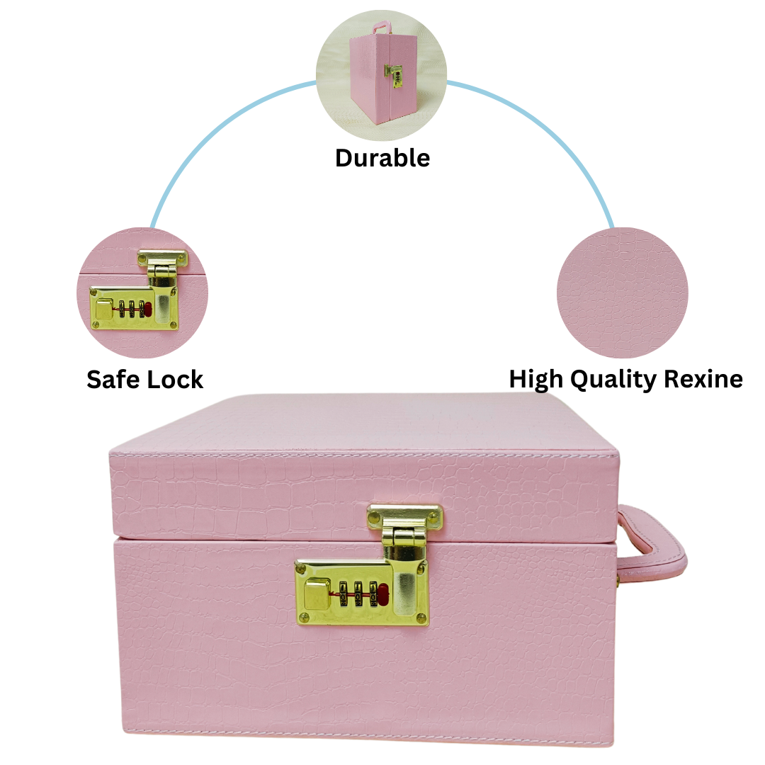 Pink Bar Set Wine Box – 2 Glasses